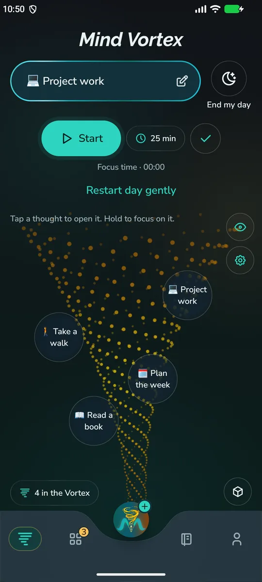 Mind Vortex app