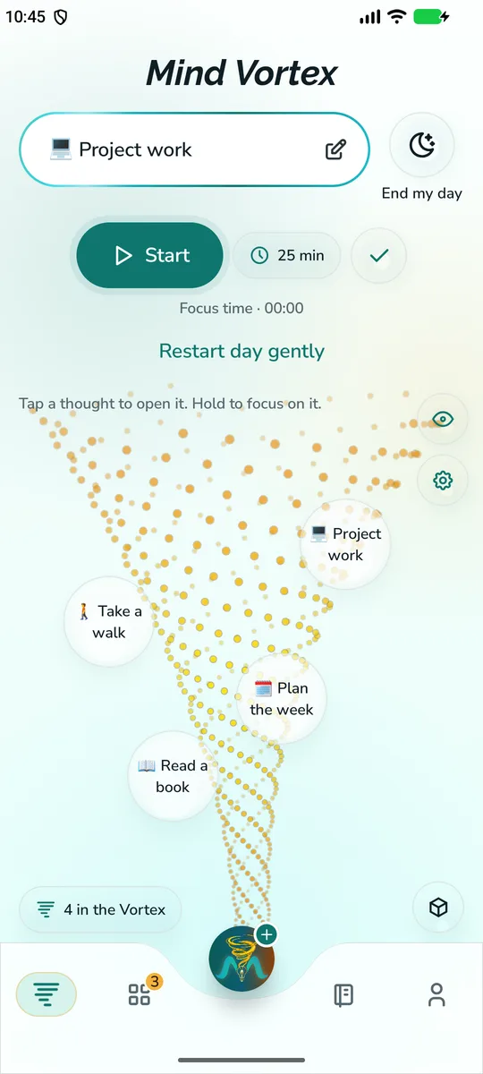 Mind Vortex app